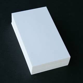 名刺 欧米サイズ プリンス 100枚 / 箱 【 名入れ 印刷なし 紙の販売です 】 【欧米サイズ 】
