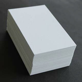 名刺 4号 特M 100枚 / 箱 【 名入れ 印刷なし 紙の販売です 】 【4号 スタンダード 並口】
