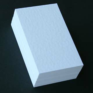 名刺 4号 たまいし ケント 100枚 / 箱 【 名入れ 印刷なし 紙の販売です 】 【4号 特殊紙 エンボス】