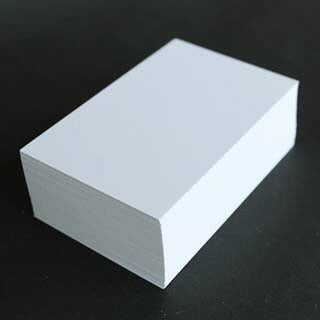 名刺 4号 サンリット 100枚 / 箱 【 名入れ 印刷なし 紙の販売です 】 【4号 特殊紙 光沢】