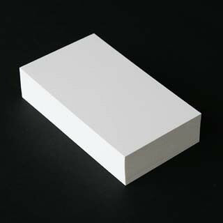 名刺 4号 プリンス(P箱入) 100枚 / 箱 【 名入れ 印刷なし 紙の販売です 】 【4号 スタンダード 薄口】