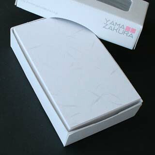 名刺 4号 宗版(片面大礼紙) 薄口 100枚 / 箱 【 名入れ 印刷なし 紙の販売です 】 【 4号 高級和紙 】