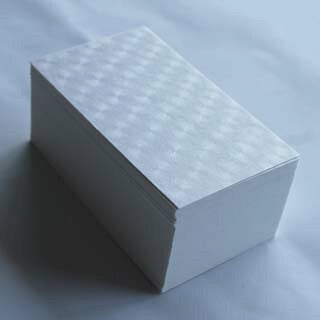 名刺 4号 真珠 白 100枚 / 箱 【 名入れ 印刷なし 紙の販売です 】 【 4号 高級和紙 】