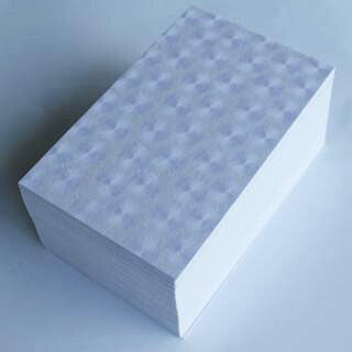 名刺 4号 真珠 紫 100枚 / 箱 【 名入れ 印刷なし 紙の販売です 】 【 4号 高級和紙 】