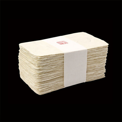 名刺 美濃和紙 耳付名刺 100枚 / 箱 【 名入れ 印刷なし 紙の販売です 】 【 4号 高級和紙 】