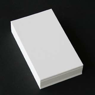 名刺 4号 再生クリーム 100枚 / 箱 【 名入れ 印刷なし 紙の販売です 】 【 4号 エシカル製品 】