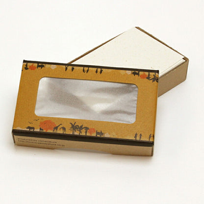 名刺 4号 OPP バナナ 100枚 / 箱 【 名入れ 印刷なし 紙の販売です 】 【 4号 エシカル製品 】