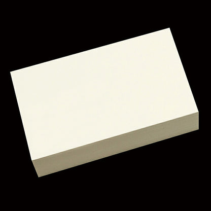 名刺 4号 さくら クリームCoC 021 100枚 / 箱 【 名入れ 印刷なし 紙の販売です 】 【 4号 エシカル製品 】