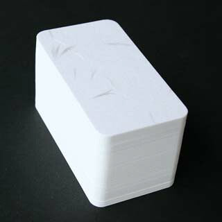 名刺 小型4号 カド丸 宗版(片面大礼紙) 100枚 / 箱 【 名入れ 印刷なし 紙の販売です 】 【 4号 小型 サイズ 】
