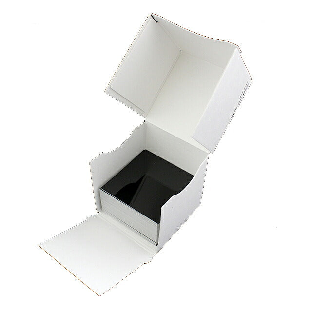 名刺 mini(49x49) ミラーブラック 100枚 / 箱 【 名入れ 印刷なし 紙の販売です 】 【 mini ミニ 小型 サイズ 】