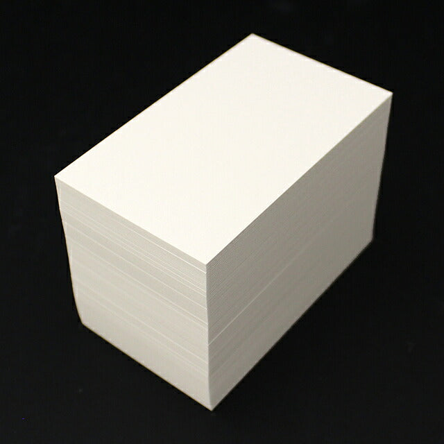 名刺 mini(40x66) しらゆき 100枚 / 箱 【 名入れ 印刷なし 紙の販売です 】 【 mini ミニ 小型 サイズ 】