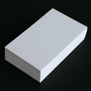 名刺 10面付 220枚 411CoC 【 名入れ 印刷なし 紙の販売です 】 【10面付け（ A4 サイズ ） エシカル製品 220枚 】 こちらの商品は切り取りミシン加工がありません。
