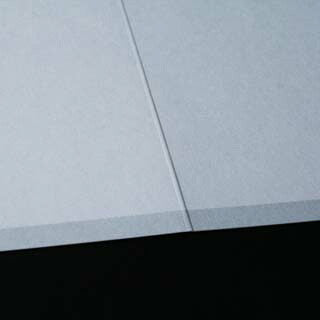 弔事カード 2号 二折カード Dケント 鼠枠 100枚