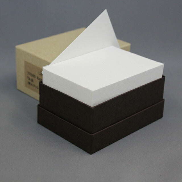 名刺 4号 kappan TA白 【名入れ印刷なし 紙の販売です】 100 枚/箱 【4号 活版印刷用】