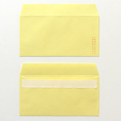 封筒 洋長3 （235×120mm）カマス貼 口糊付き封筒（グット） カラー封筒 85g 1000枚