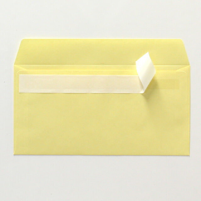 封筒 洋長3 （235×120mm）カマス貼 口糊付き封筒（グット） カラー封筒 85g 1000枚