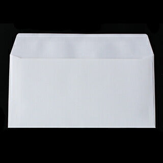 封筒 洋長3 （235×120mm）カマス貼 白色封筒 ECホワイト 100g 1000枚