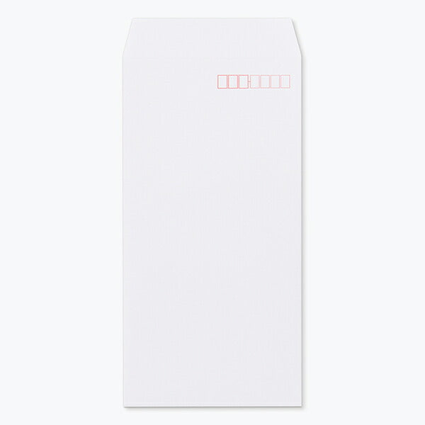 封筒 白封筒 長4 特白 80g ヨコ貼 枠入 100枚 nx0402