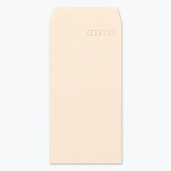 封筒 パステルカラー封筒 長4 テープスチック パステル ピンク 80g センター貼 枠入 500枚 np4412