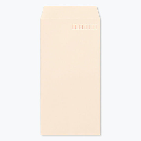 封筒 パステルカラー封筒 長3 パステル ピンク 80g ヨコ貼 枠入 500枚 nr0312