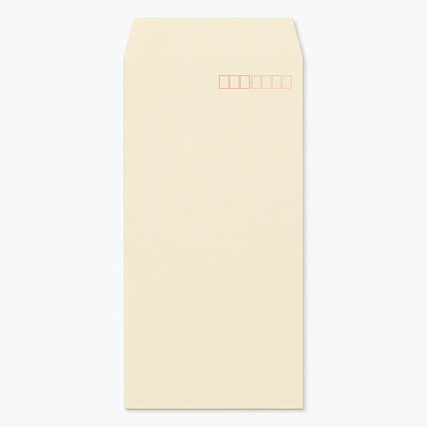 封筒 パステルカラー封筒 長3 パステル ベージュ 80g ヨコ貼 枠入 1000枚 nr0314