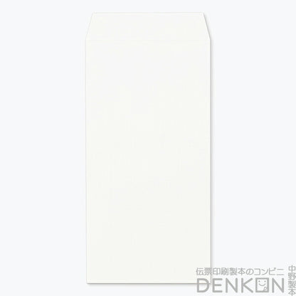 封筒 パステルカラー封筒 長3 パステル ホワイト 80g ヨコ貼 枠なし 1000枚 nr1310