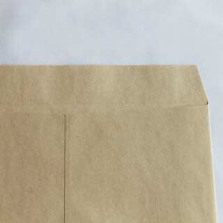 封筒 角1 クラフト 紙厚100 枠なし 中貼 500枚 クラフト封筒 封筒 クラフト紙 茶封筒 くらふとふうとう