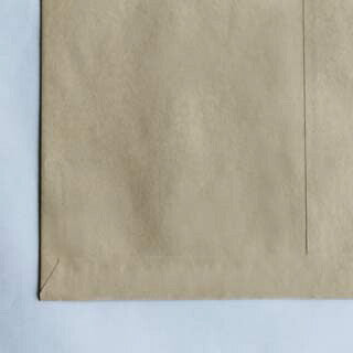 封筒 角1 クラフト 紙厚120 枠なし 中貼 500枚