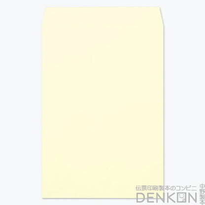 封筒 角1 ECクリーム 紙厚100 枠なし 中貼 500枚