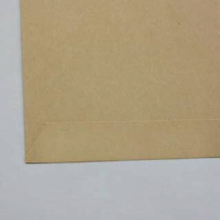 封筒 角2 クラフト 500枚 紙厚100 枠なし スミ貼