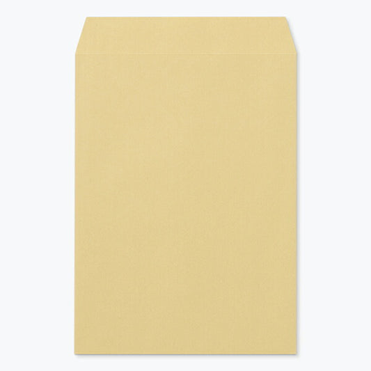 封筒 角4 クラフト ゴールド 明るいクラフト 紙厚70 枠なし 中貼 500枚 クラフト封筒 封筒 クラフト紙 茶封筒 くらふとふうとう