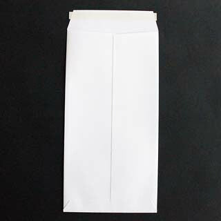 封筒 長3 ケント テープ付 スラット 紙厚100 枠なし 中貼 1000枚