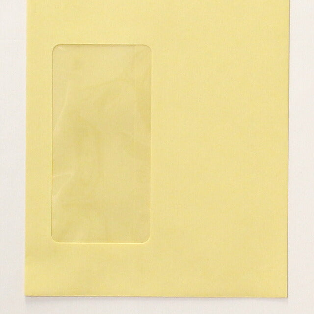 窓付 封筒 長3 カラー 窓 45×90mm クリーム 70g センター貼 枠なし 400枚 md1111 | 窓付き封筒 窓付封筒 長形3号 A4 a4 3つ折り 長3封筒 長形3号封筒 窓付き