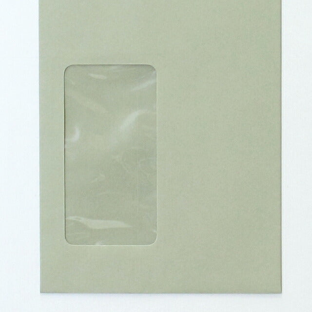 窓付 封筒 長3 カラー 窓 45×90mm グレー 70g センター貼 枠入 1000枚 md0121 | 窓付き封筒 窓付封筒 長形3号 A4 a4 3つ折り 長3封筒 長形3号封筒 窓付き