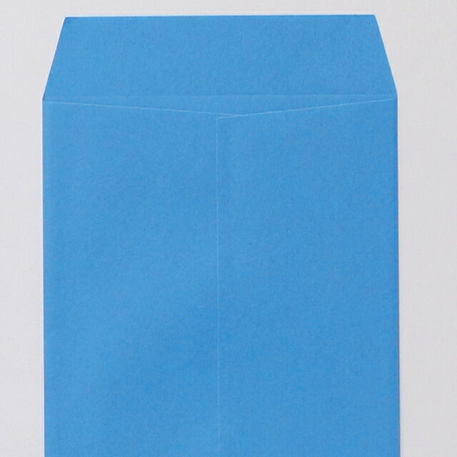 窓付 封筒 長3 カラー 窓 45×90mm ブルー 70g センター貼 枠なし 200枚 md1120 | 窓付き封筒 窓付封筒 長形3号 A4 a4 3つ折り 長3封筒 長形3号封筒 窓付き