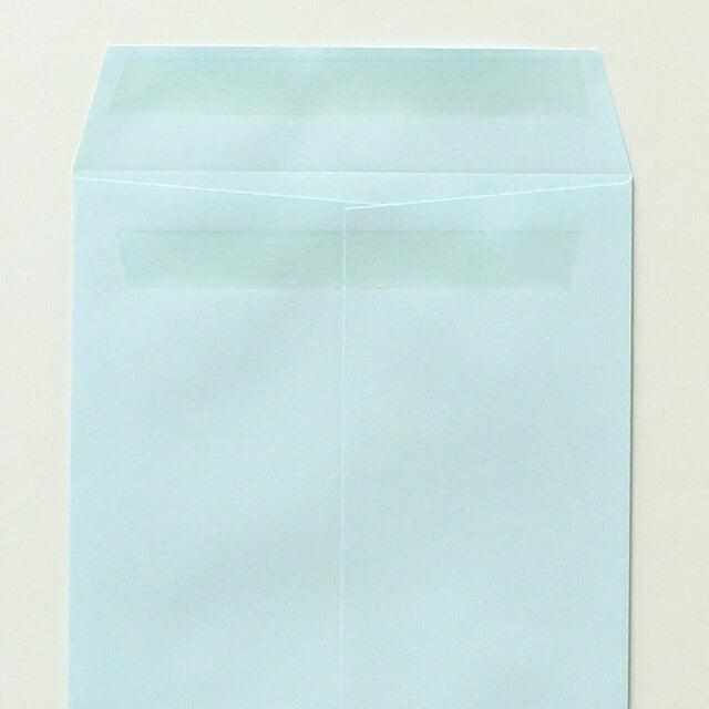 封筒 パステルカラー封筒 長3 スチック 窓付封筒 窓 45×90mm パステル ブルー 80g センター貼 枠なし 1000枚 mf3115 | 窓付き封筒 窓付封筒 長形3号 A4 a4 3つ折り 長3封筒 長形3号封筒 窓付き
