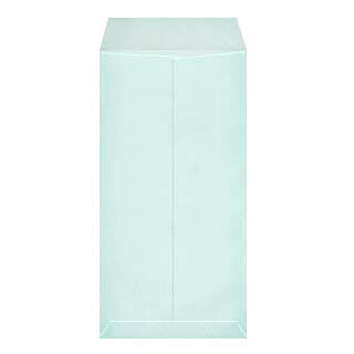 窓付 封筒 長3 パステルカラー 窓 45×90mm 透けないコーティング パステル ブルー 80g センター貼 枠なし 300枚 mf1185 | 窓付き封筒 窓付封筒 長形3号 A4 a4 3つ折り 長3封筒 長形3号封筒 窓付き