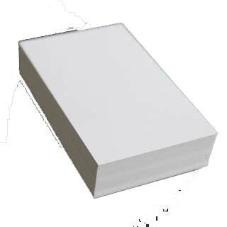 名刺 20面付 [100枚入] マイルド 【名入れ印刷なし 紙の販売です】 【20面付け スタンダード】 こちらの商品は切り取りミシン加工がありません。