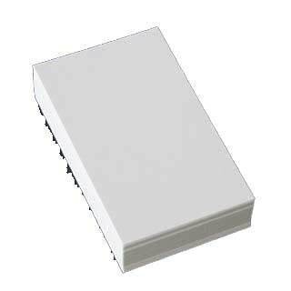 名刺 20面付 [100枚入] 再生クリーム 【名入れ印刷なし 紙の販売です】 【20面付け エシカル製品】 こちらの商品は切り取りミシン加工がありません。