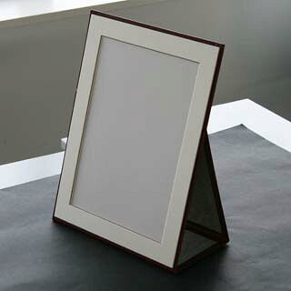 ナイスフレーム A4 タテ 茶