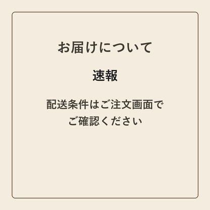 速報 クラフトメモ帳 配送条件の確認