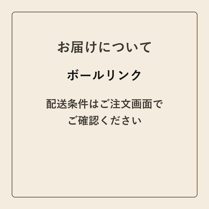 ボールリンク クラフトメモ帳 配送条件の確認