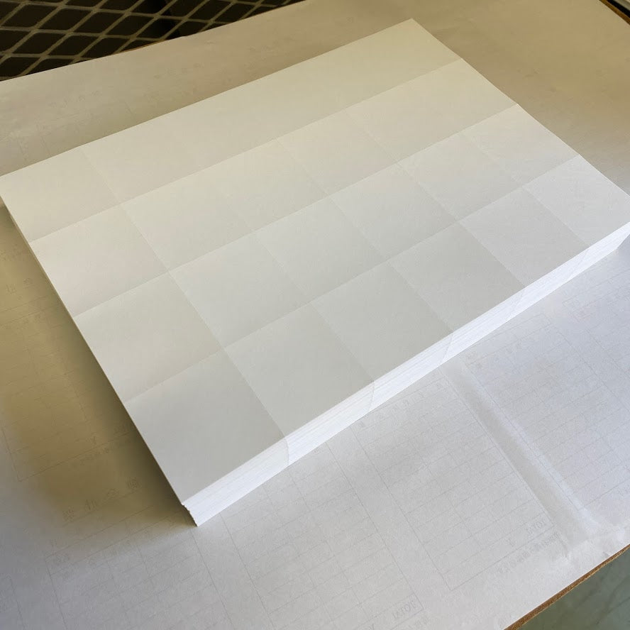 帳票用紙 500枚 24分割 マイクロミシン タテ3本 × ヨコ5本 A4サイズ レーザープリンター インクジェットプリンター プリンター用紙 マルチプリンタ用 上質コピー用紙 ミシン目入り用紙 プリンター帳票用紙 24面カット紙