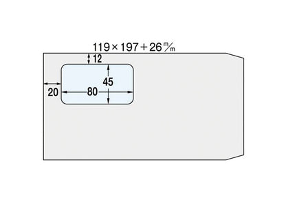 封筒 長3 窓 クラフト 1000枚 70g クラフト封筒 窓付き封筒 窓 :45mm×80mm 窓 :55mm×90mm 窓 :45mm×90mm | 窓付封筒 長形3号 A4 a4 3つ折り 長3封筒 長形3号封筒 窓付き