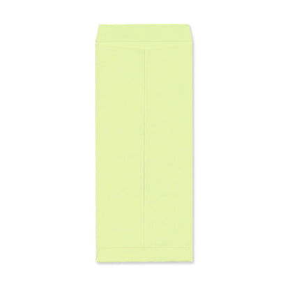 封筒 クラフトカラー封筒 長4 窓付封筒 窓 45×80mm ウグイス 70g センター貼 枠なし 300枚 ld1513