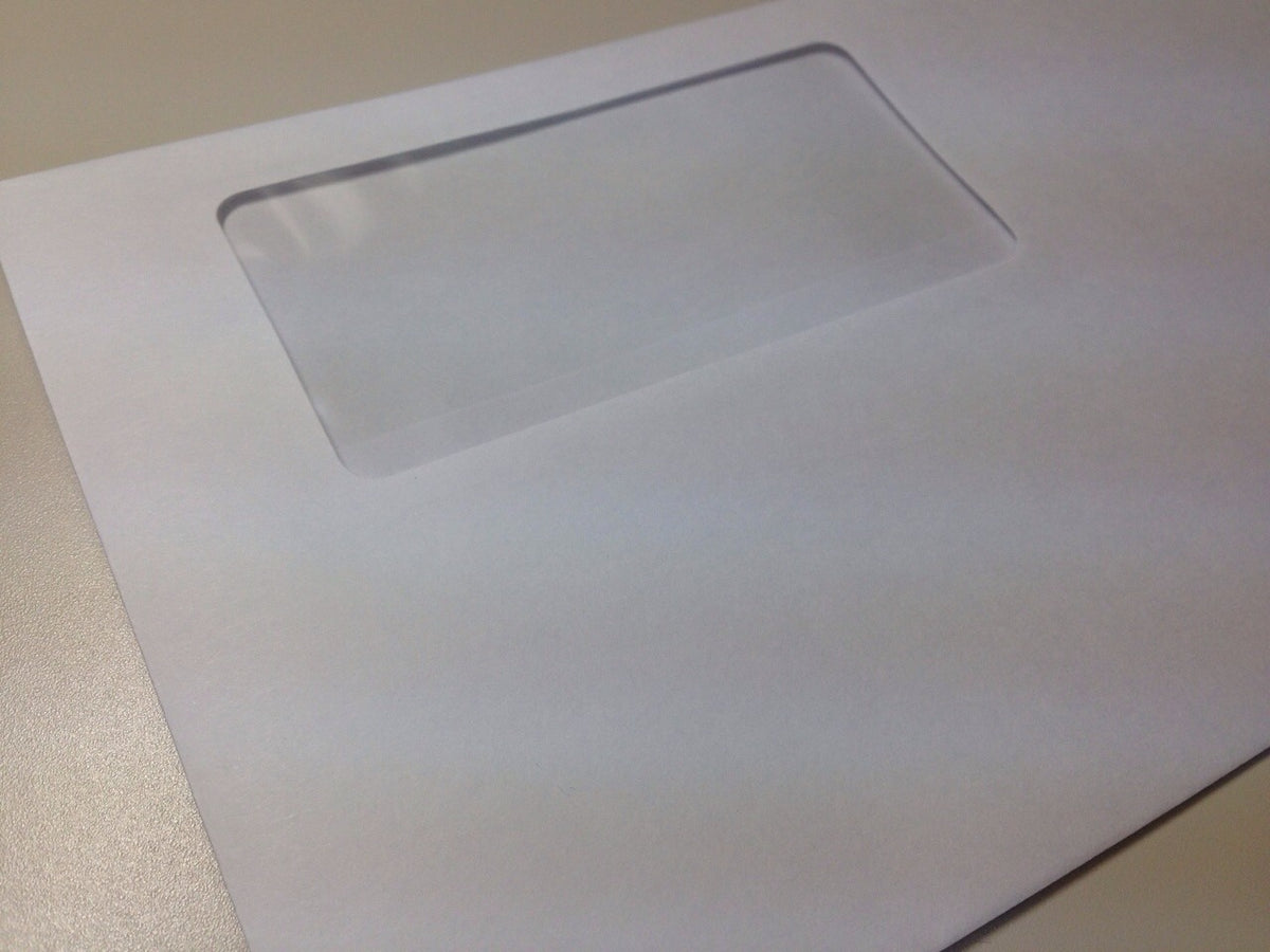封筒 長3 窓 白色 ケント 1000枚 80g 白封筒 窓付き封筒 | 窓付封筒 長形3号 A4 a4 3つ折り 長3封筒 長形3号封筒 窓付き