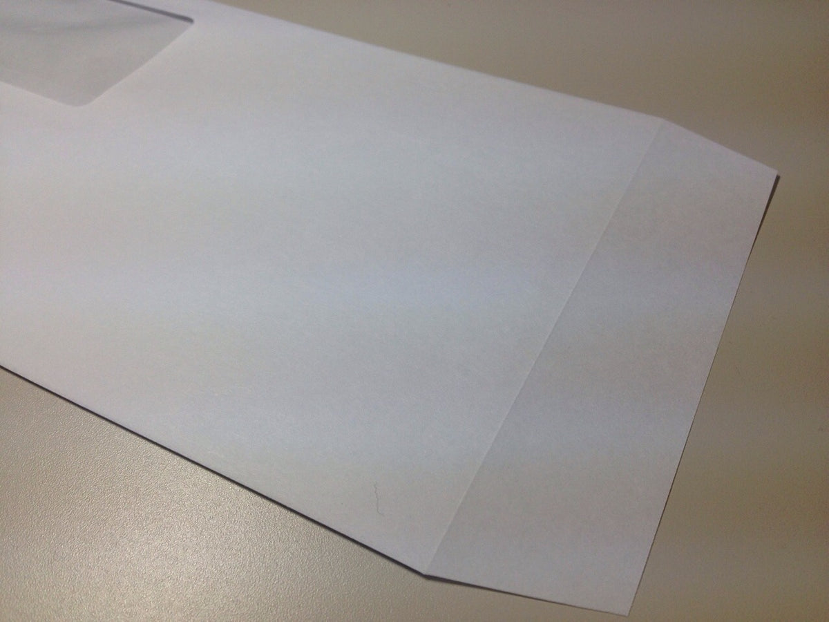 封筒 長3 窓 白色 ケント 1000枚 厚い紙 100g 白封筒 窓付き封筒 紙が厚いタイプです | 窓付封筒 長形3号 A4 a4 3つ折り 長3封筒 長形3号封筒 窓付き
