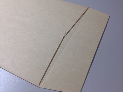 長3 窓付 クラフト封筒 85g 1000枚 窓枠:45mm×90mm 紙が厚いタイプです | 窓付封筒 長形3号 A4 a4 3つ折り 長3封筒 長形3号封筒 窓付き