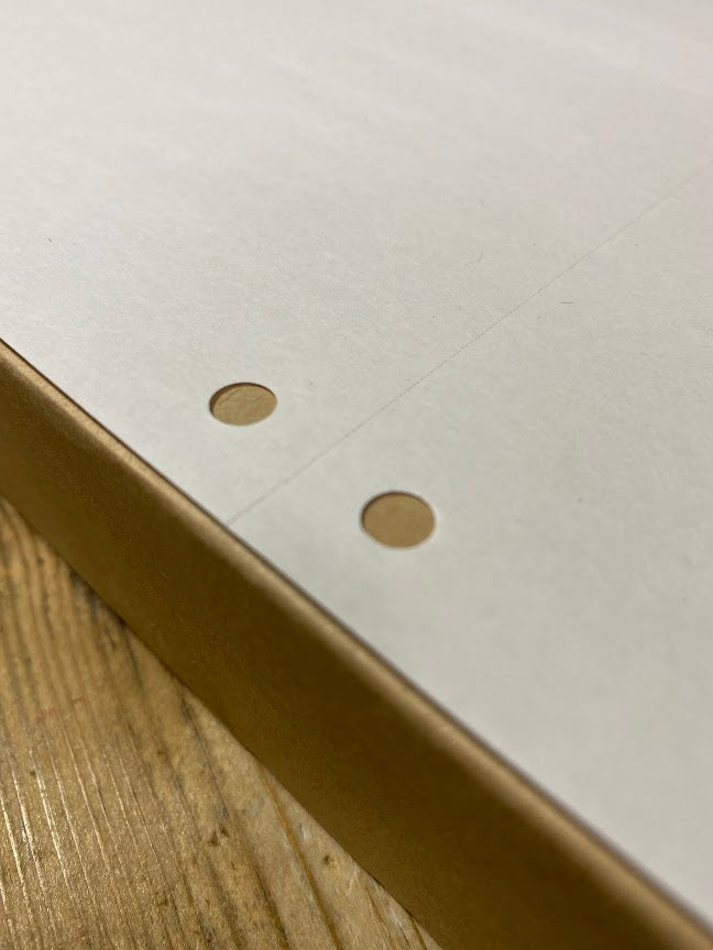 帳票用紙 500枚 6分割 マイクロミシン タテ1本 × ヨコ2本 ファイル穴6個付 A4サイズ レーザープリンター インクジェットプリンター プリンター用紙 マルチプリンタ用 上質コピー用紙 ミシン目入り用紙 プリンター帳票用紙 6面カット紙