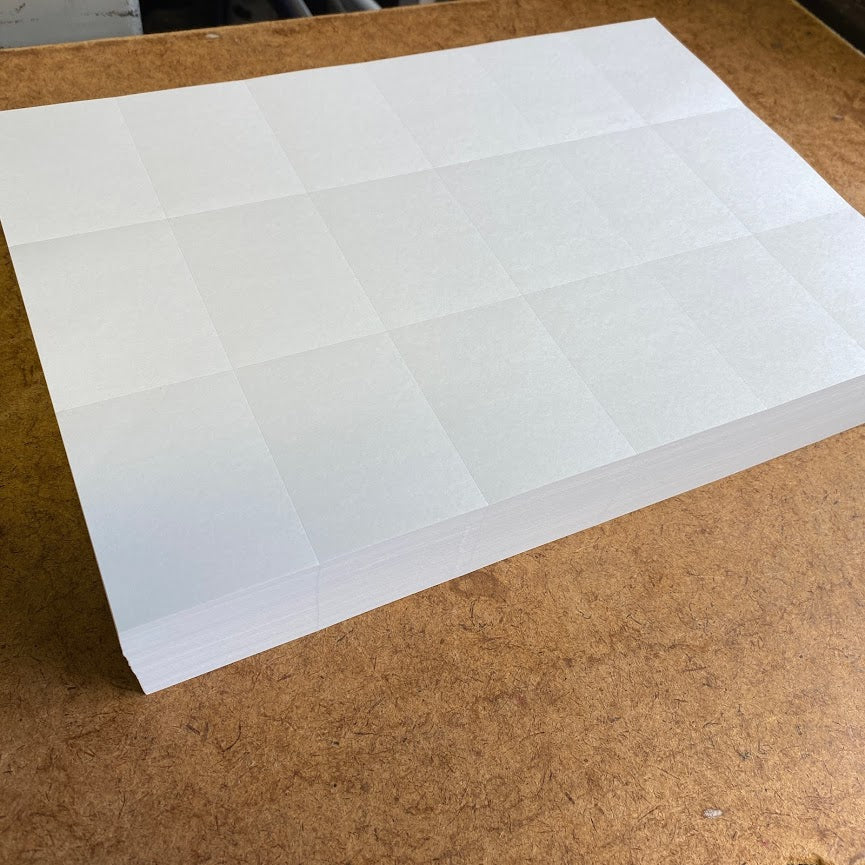 帳票用紙 500枚 18分割 マイクロミシン タテ2本 × ヨコ5本 B4サイズ レーザープリンター インクジェットプリンター プリンター用紙 マルチプリンタ用 上質コピー用紙 ミシン入り用紙 帳票用紙 18面カット紙